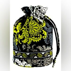 Vera Bradley Baroque Pattern Drawstring Beach Travel Bag Multicolor NWOT